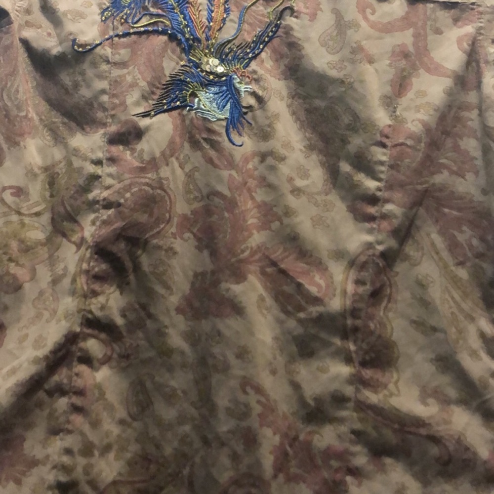 Printed button down shirt - Picture 2 of 7